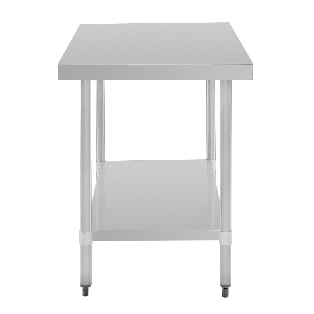 Vogue Stainless Steel Prep Table 1200mm