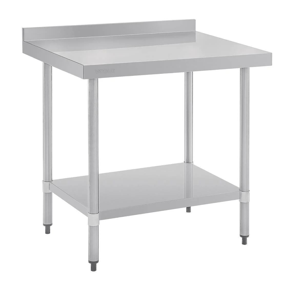 Vogue Stainless Steel Table with Upstand 900mm - Image 6