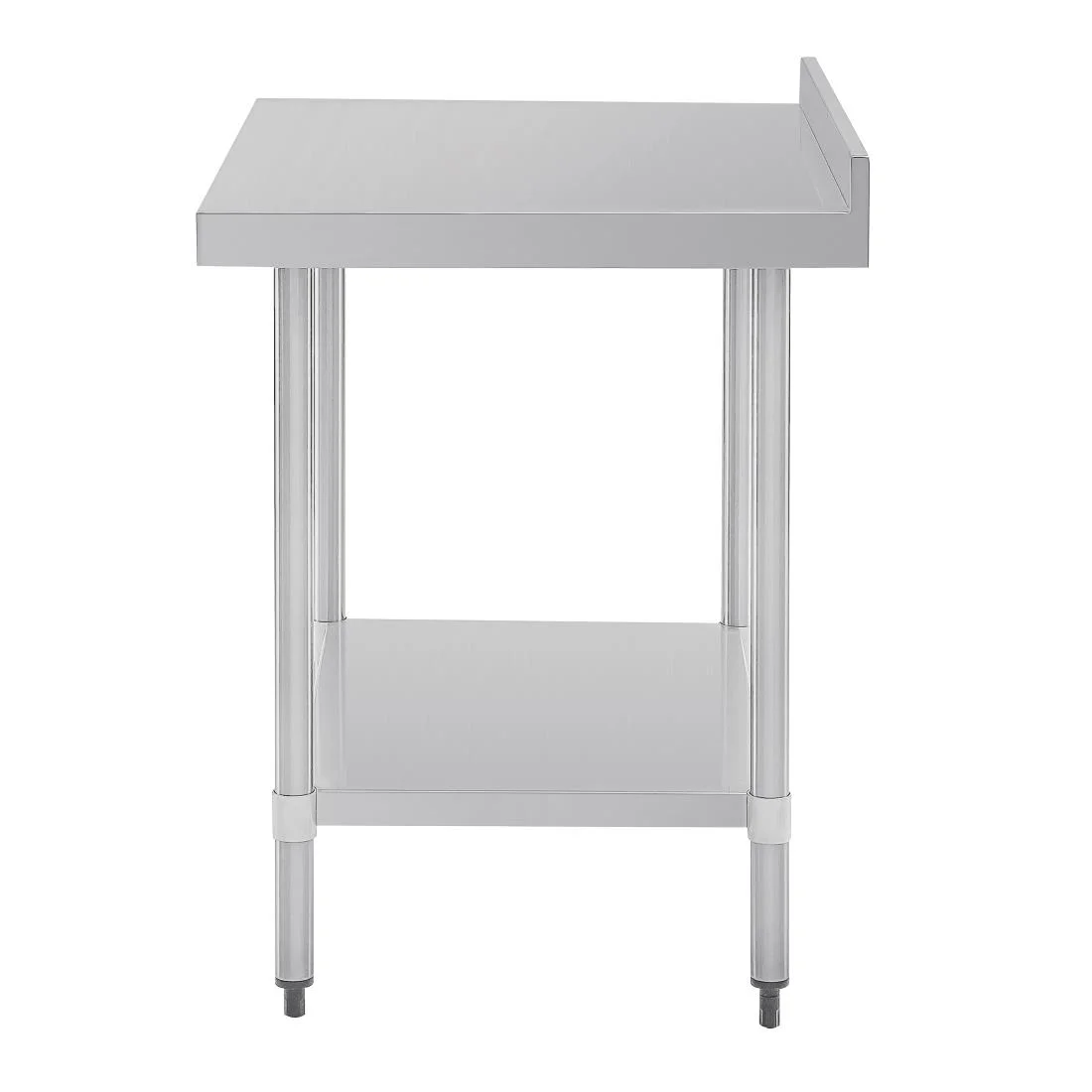 Vogue Stainless Steel Table with Upstand 900mm - Image 7