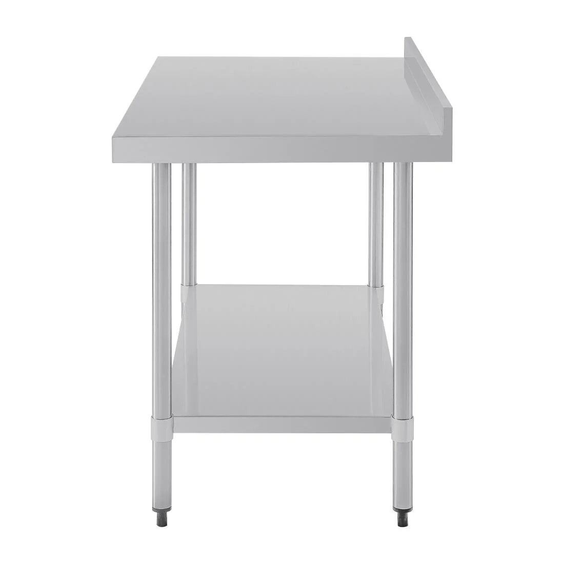 Vogue Stainless Steel Table with Upstand 1200mm - Image 5