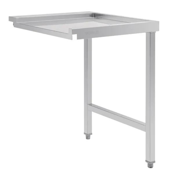Vogue Pass Through Dishwash Table Left 600mm