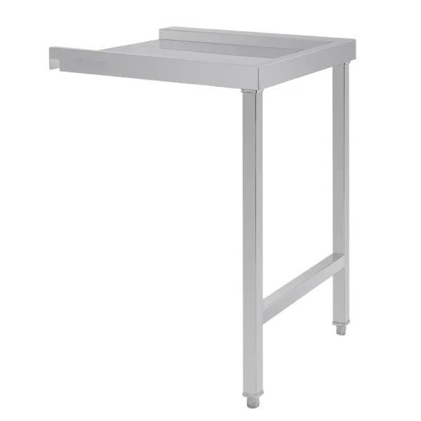 Vogue Pass Through Dishwash Table Left 600mm