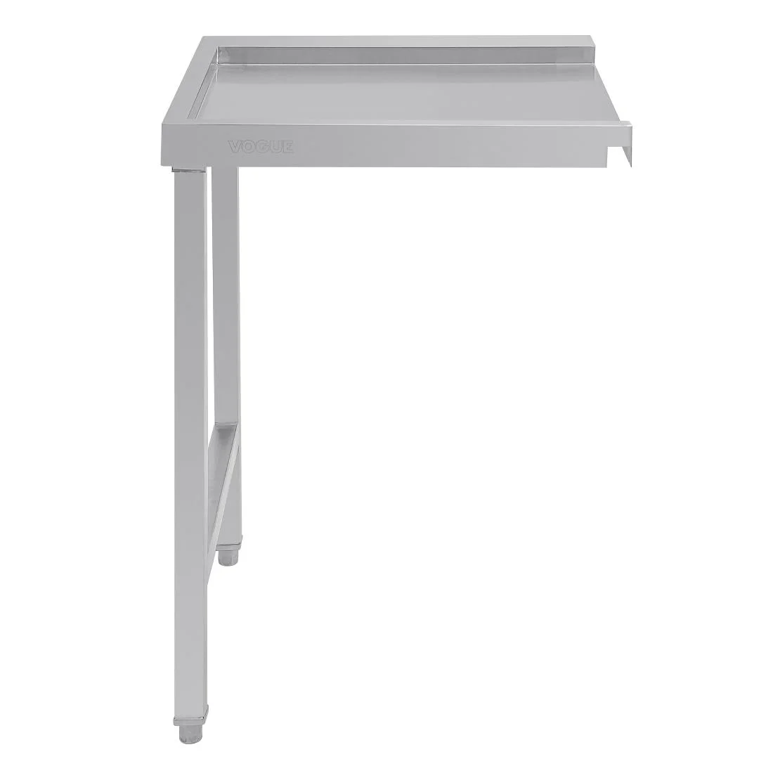 Vogue Pass Through Dishwash Table Right 600mm - Image 2
