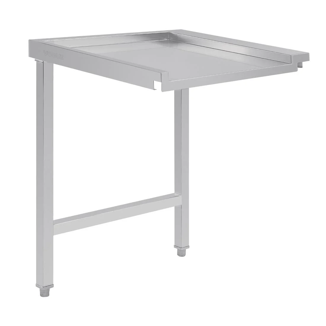 Vogue Pass Through Dishwash Table Right 600mm - Image 5