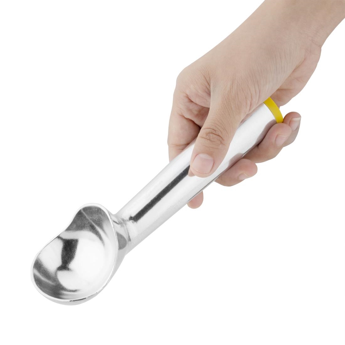 Vogue Ice Cream Scoop Yellow Cap 3oz