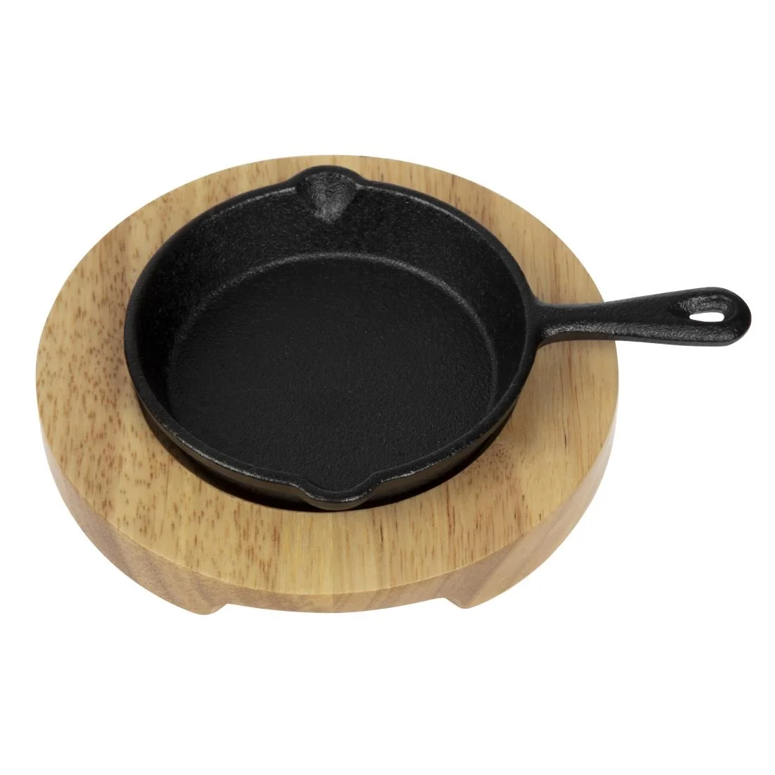 Olympia Mini Cast Iron Round Pan 115mm - Image 6