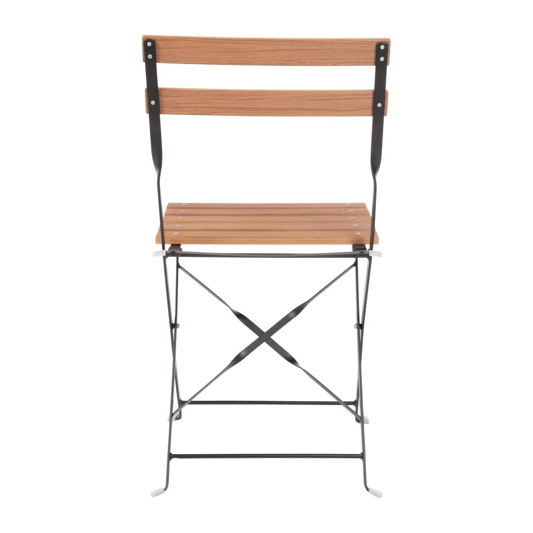 GJ766 - Bolero Faux Wood Bistro Chair (Pack 2) - Image 4