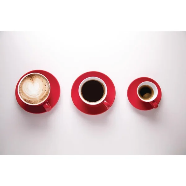 Olympia Cafe Saucers Red 158mm