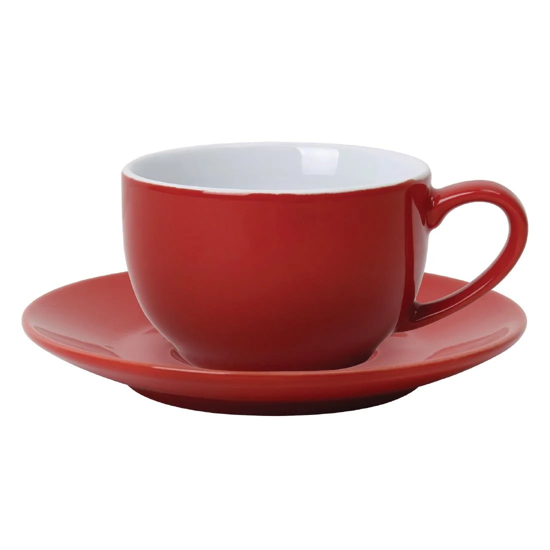 Olympia Cafe Coffee Cups Red 228ml - Image 2