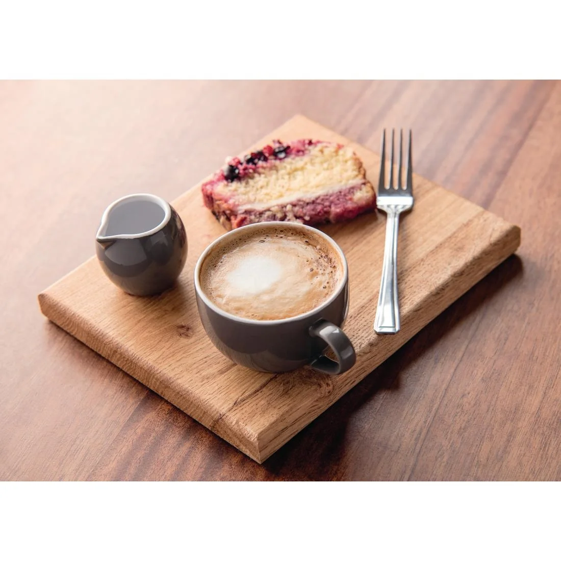 Olympia Cafe Milk Jug 70ml Charcoal - Image 3