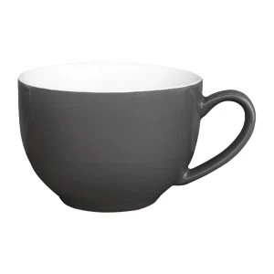 Olympia Cafe Cappuccino Cups Charcoal 340ml