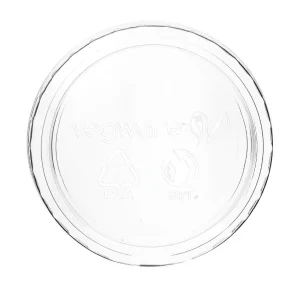 Vegware Compostable Cold Portion Pot Lids 59ml / 2oz and 118ml / 4oz