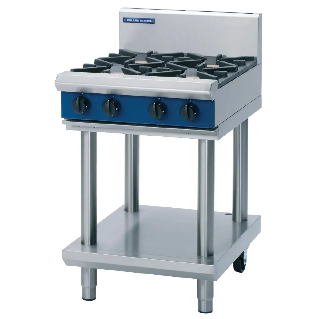 Blue Seal Evolution Cooktop 4 Open Burners LPG on Stand 600mm G514D-LS/L - Image 2