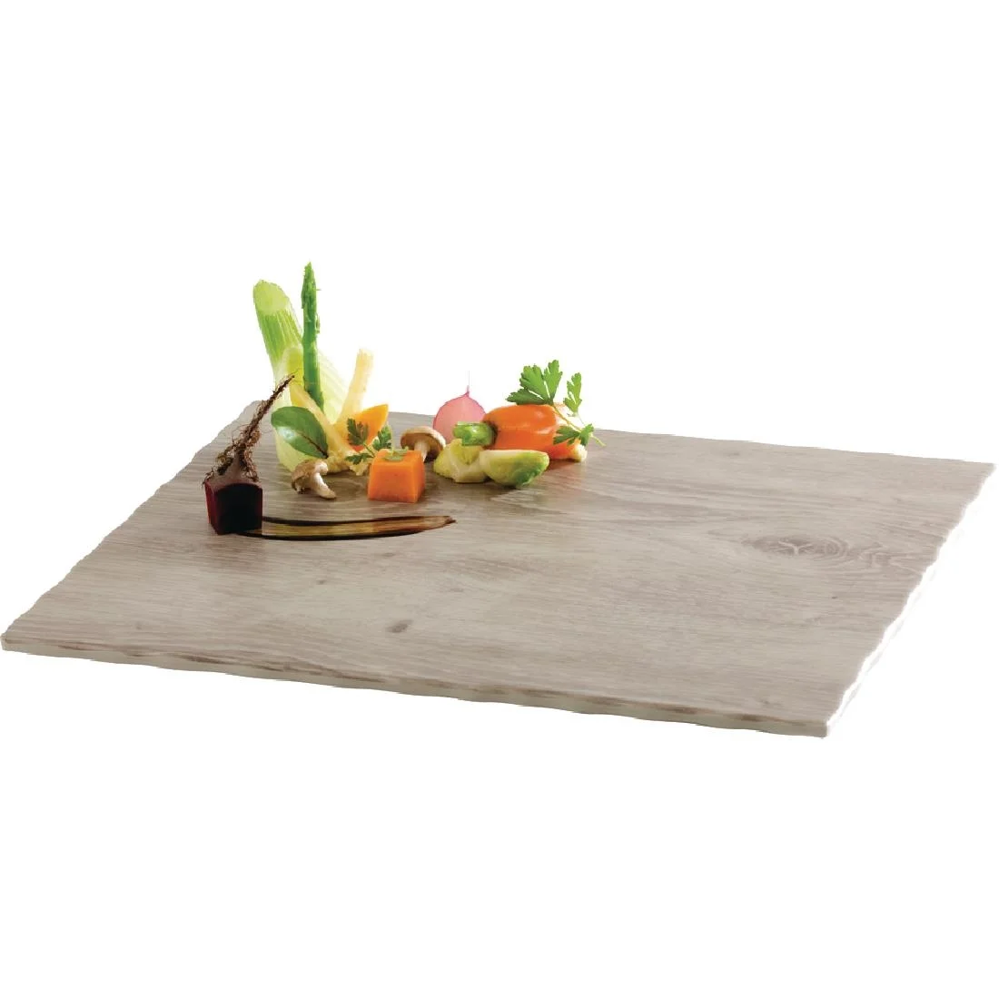 APS Wood Effect Melamine Tray GN 1/3 - Image 3