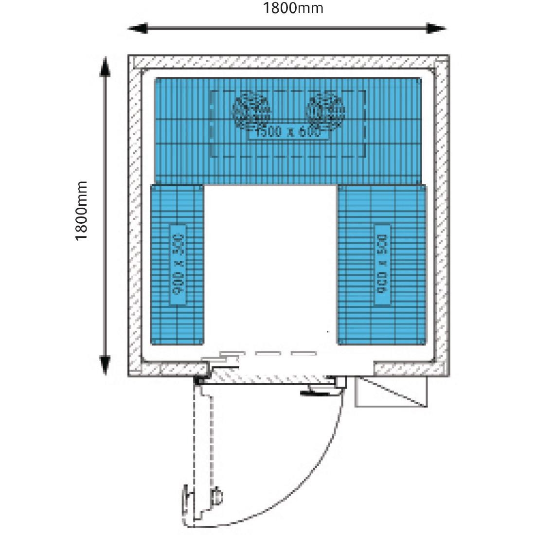 Foster Advantage Walk In Fridge Remote ADV1818 HT REM