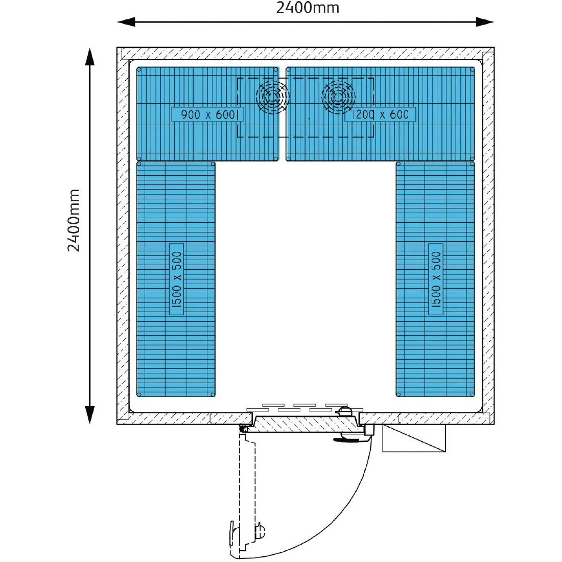 Foster Advantage Walk In Fridge Remote ADV2424 HT REM - Image 4
