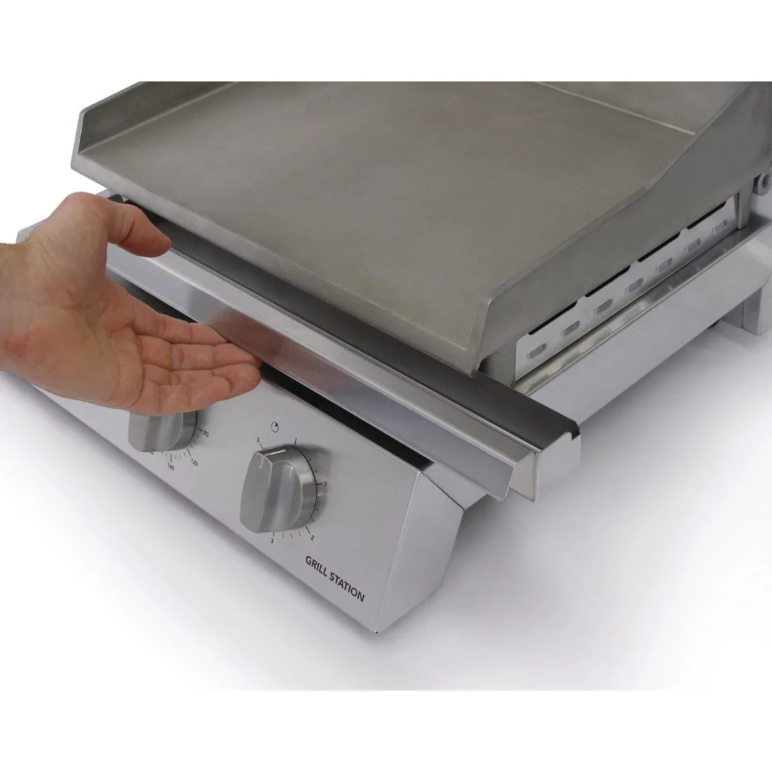 Roband Contact Grill 6 Slice Smooth Plates 2200W GSA610S - Image 3