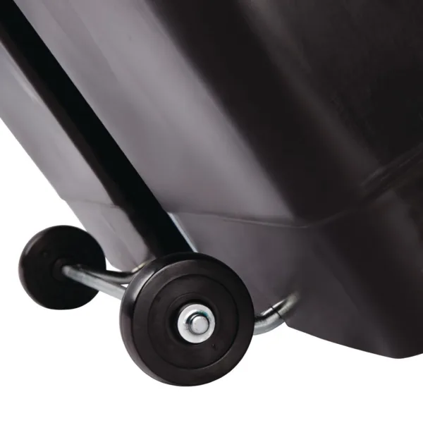 Rubbermaid Slim Jim Step on Front Pedal Red 90Ltr