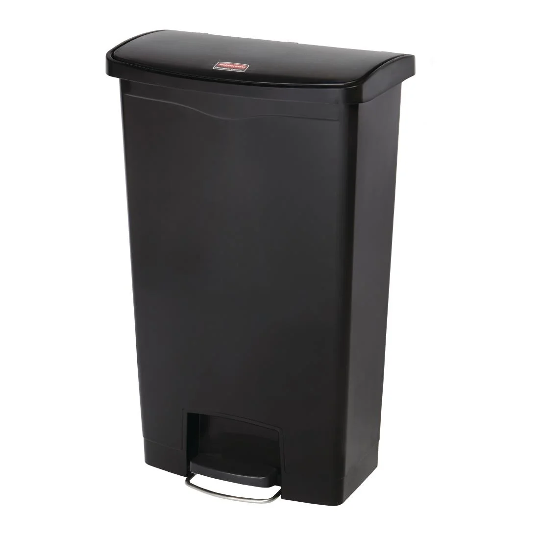 Rubbermaid Slim Jim Step on Front Pedal Black 68Ltr - Image 6