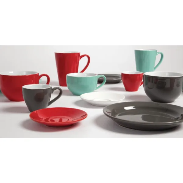Olympia Cafe Espresso Cups Charcoal 100ml