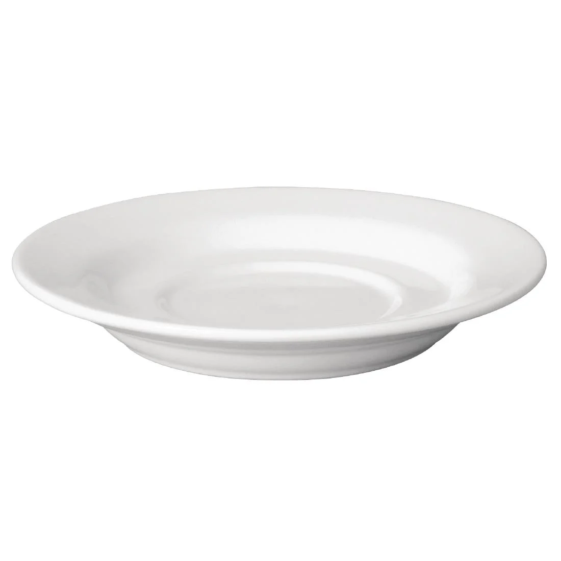 Olympia Cafe Saucers White 158mm - Image 3