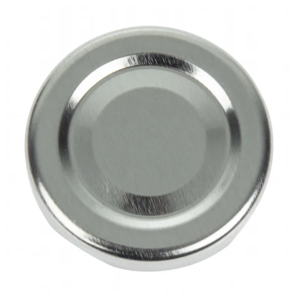 Silver Cap for Mini Milk Bottles