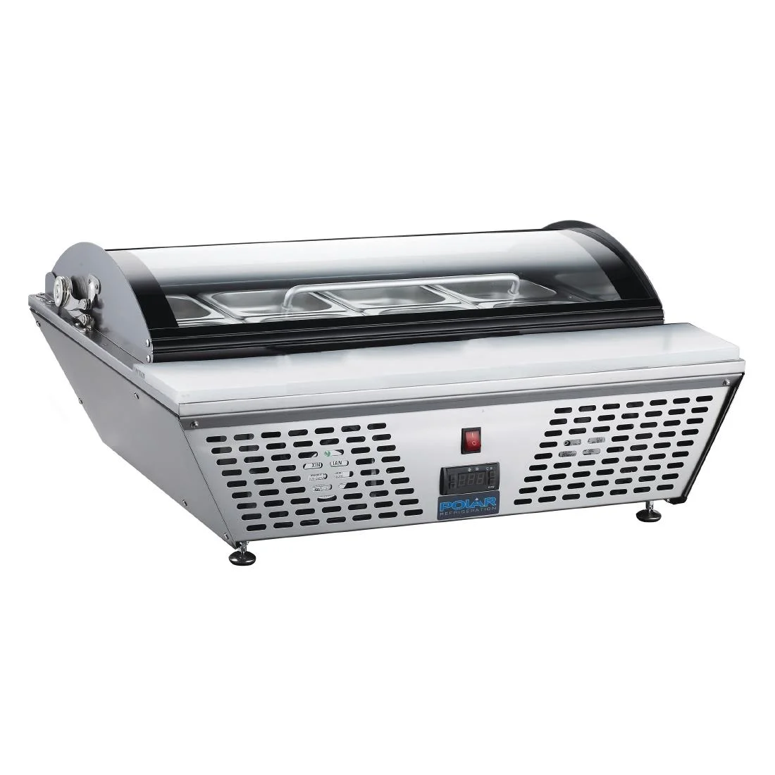 Polar G-Series Energy Efficient Countertop Prep Fridge 4x GN 1/3 - Image 4