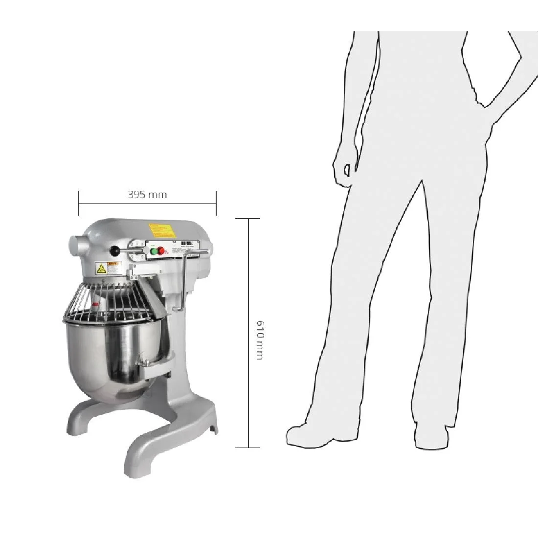 Buffalo Planetary Mixer 10Ltr 550W - Image 2