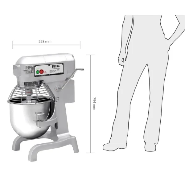 Buffalo Planetary Mixer 20Ltr 1100W