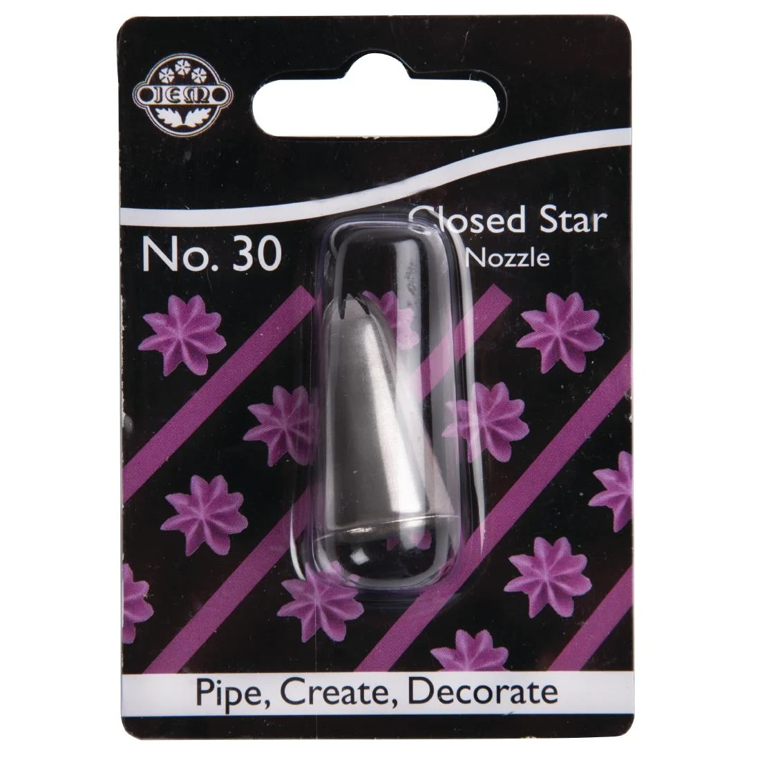 PME Closed Star Piping Nozzle 3mm - Image 2