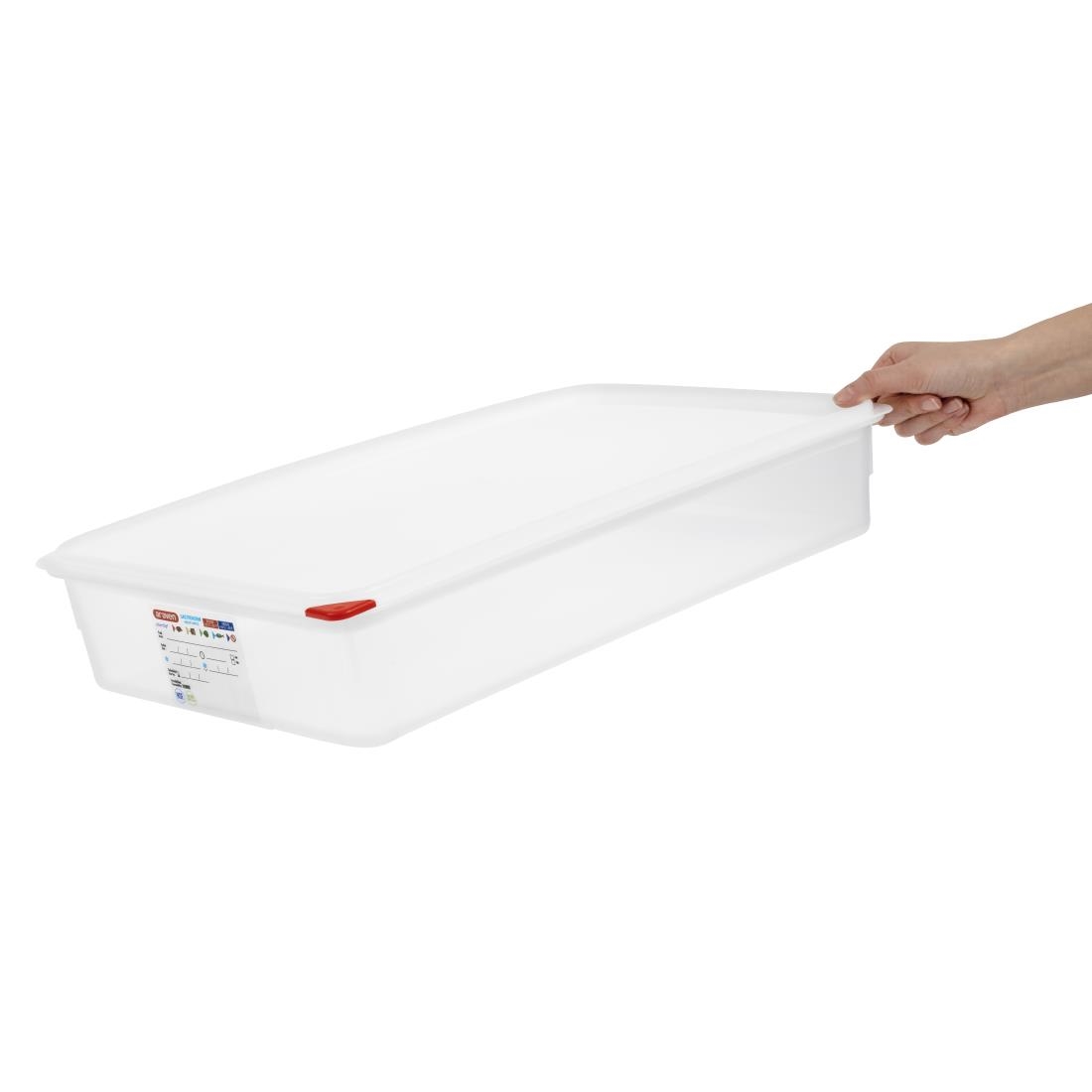 Araven 1/1 GN Food Containers 13.7L with Lid