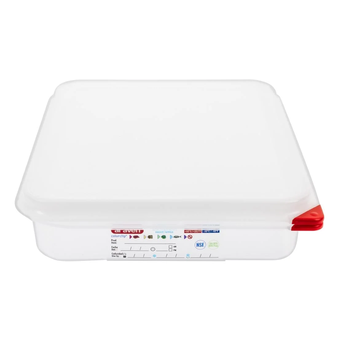 Araven 1/2 GN Food Containers 4L With Lid - Image 4