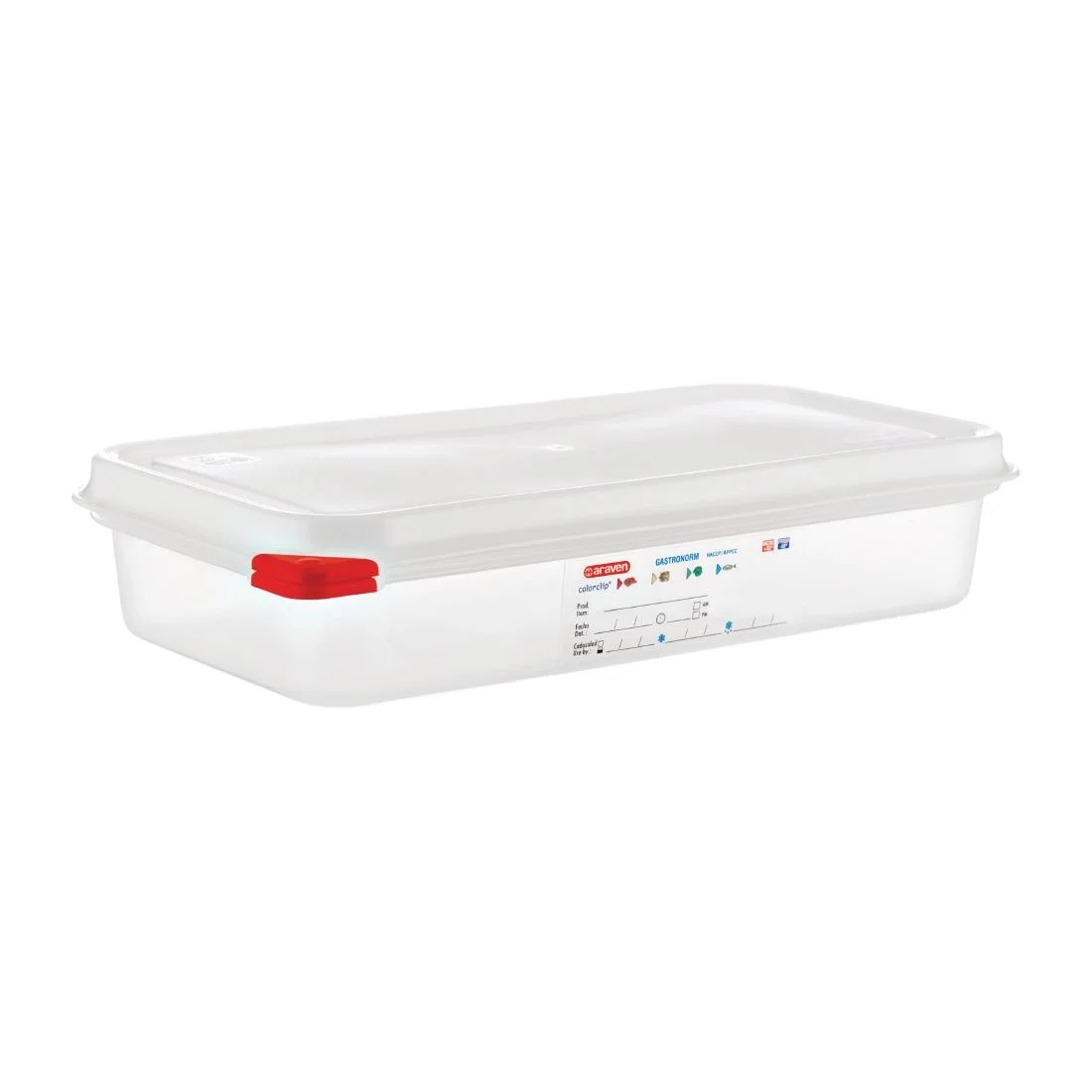 Araven 1/3 GN Food Containers 2.5Ltr With Lid - Image 2