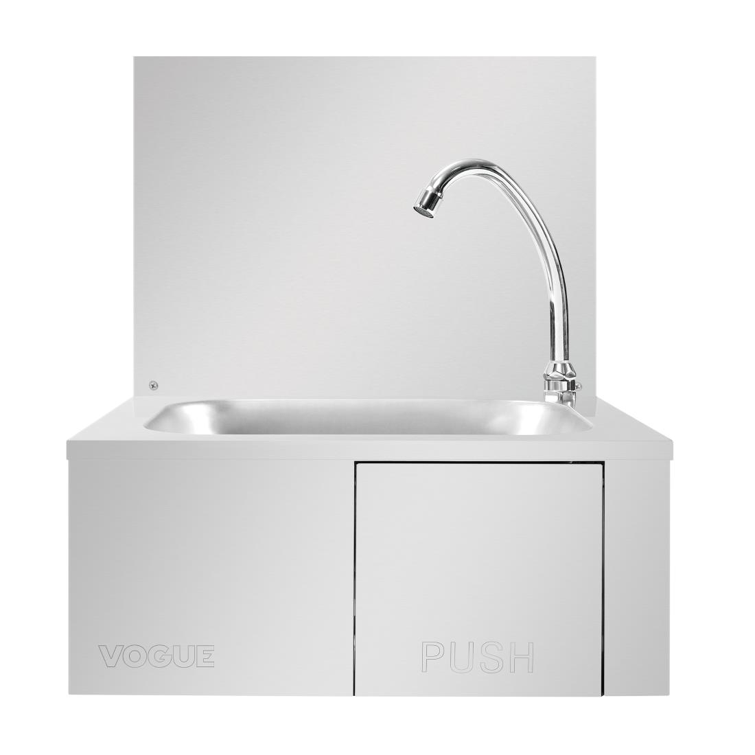 Vogue Stainless Steel Knee Operated Sink