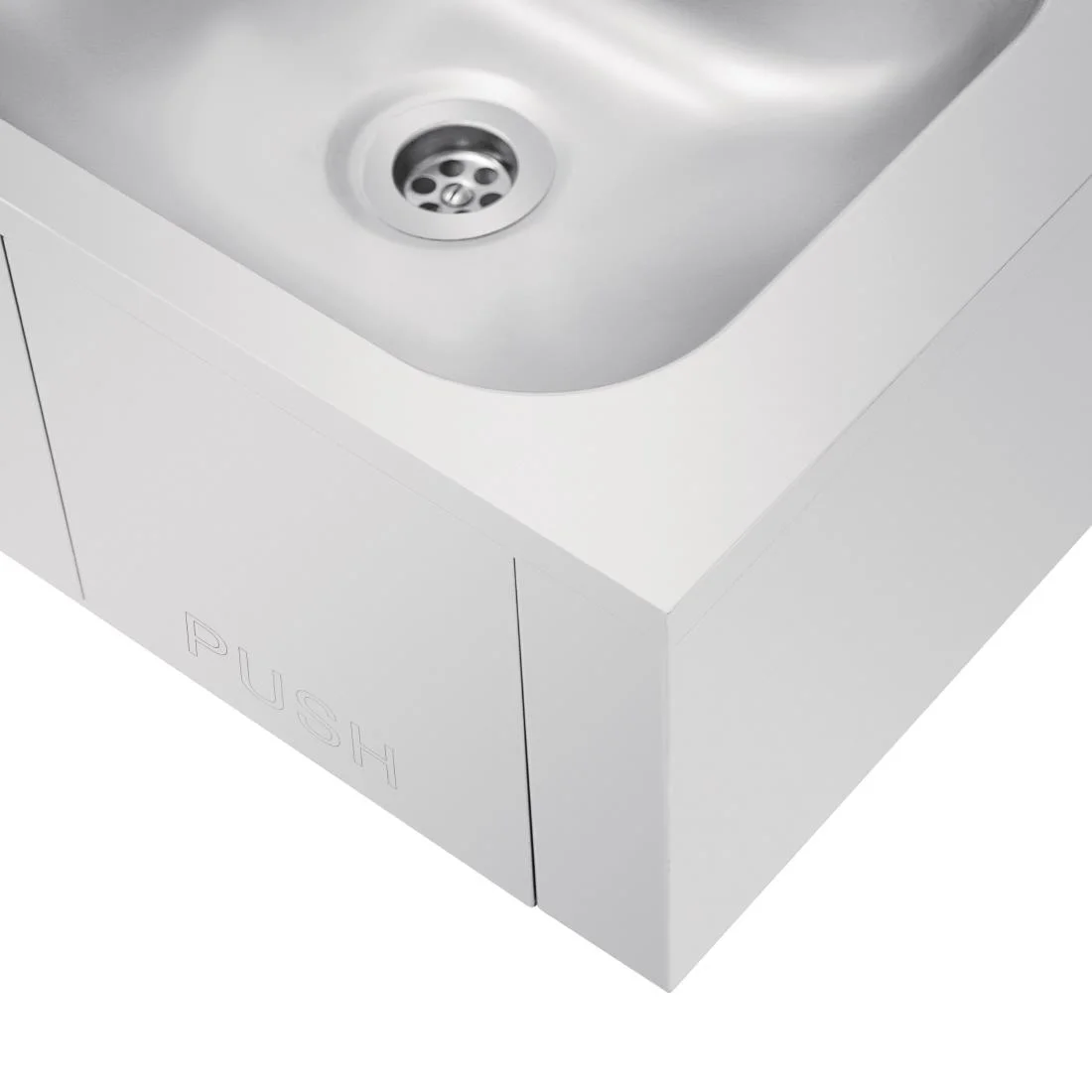 Vogue Stainless Steel Knee Operated Sink - Image 6
