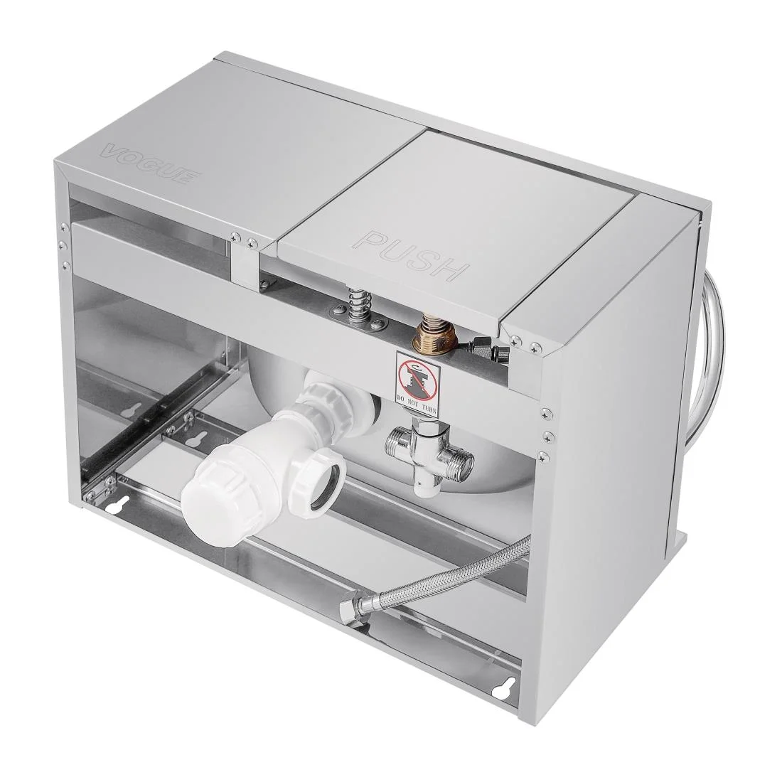 Vogue Stainless Steel Knee Operated Sink - Image 8