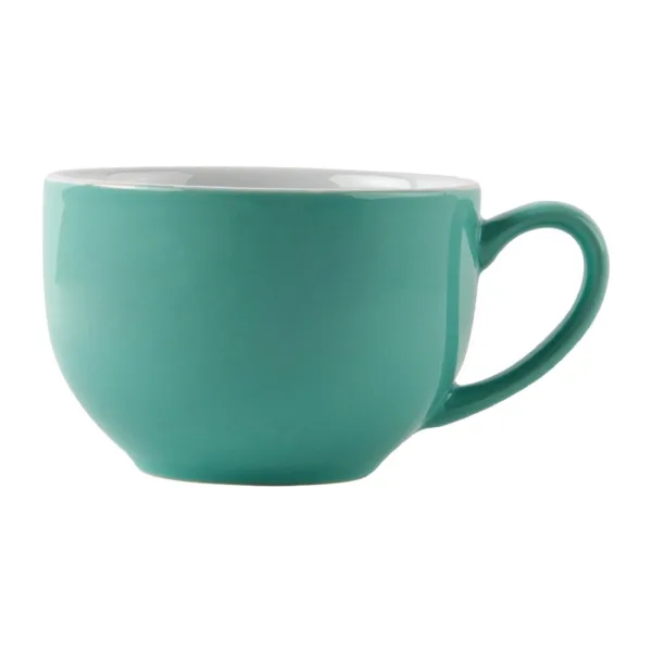 Olympia Cafe Cappuccino Cups Aqua 340ml