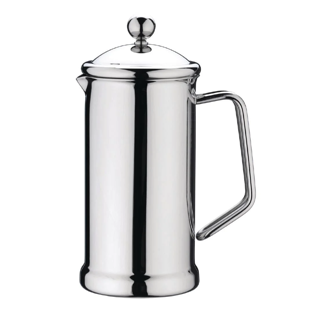 Cafetiere Stainless Steel Polished Finish 6 Cup