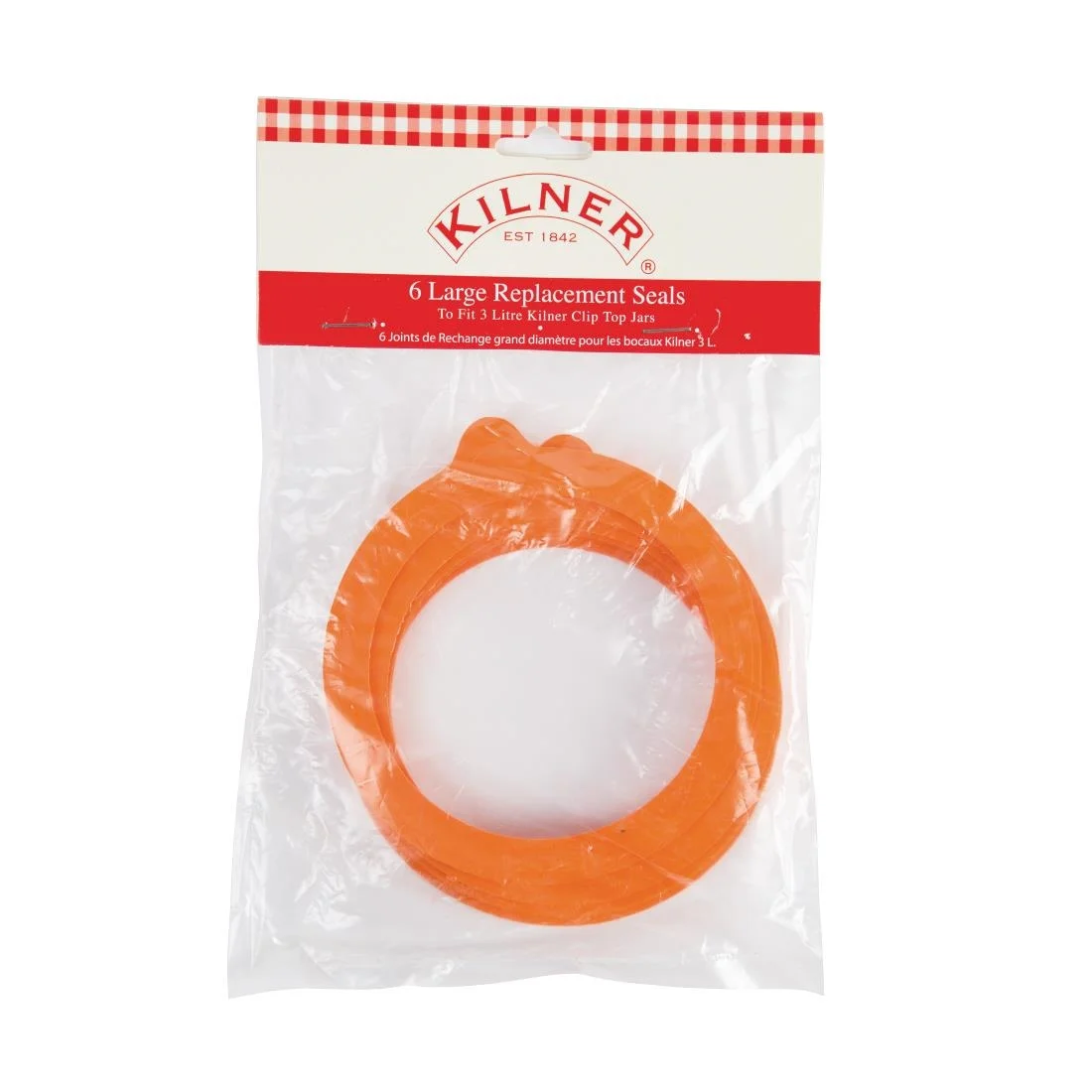 Kilner Spare Rubber Seals for Clip Top Jars 3Ltr - Image 3
