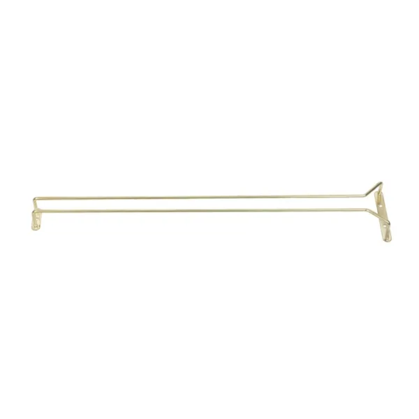 Beaumont Brass Wine Glass Rack 609mm