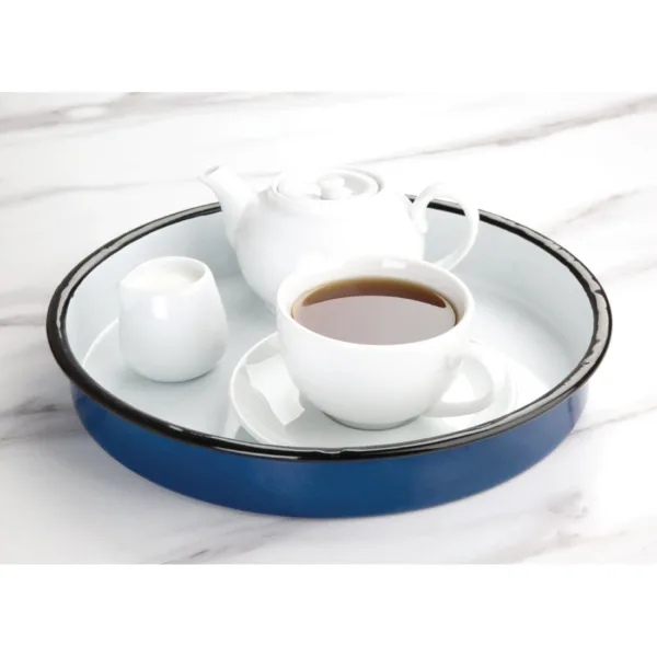 Olympia Enamel Serving Tray 320mm