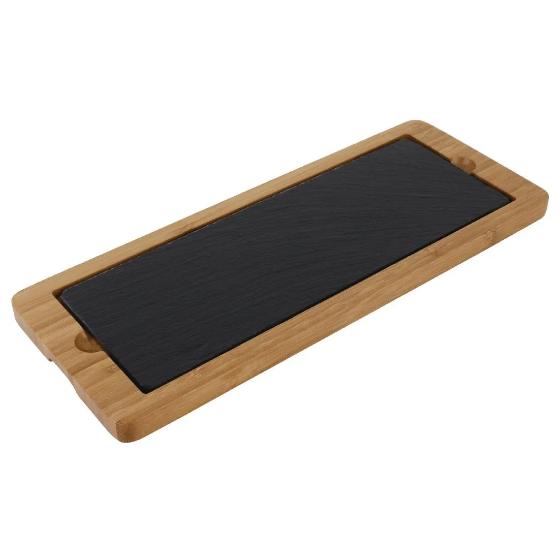 Olympia Wooden Base for Slate Platter 330 x 130mm - Image 2