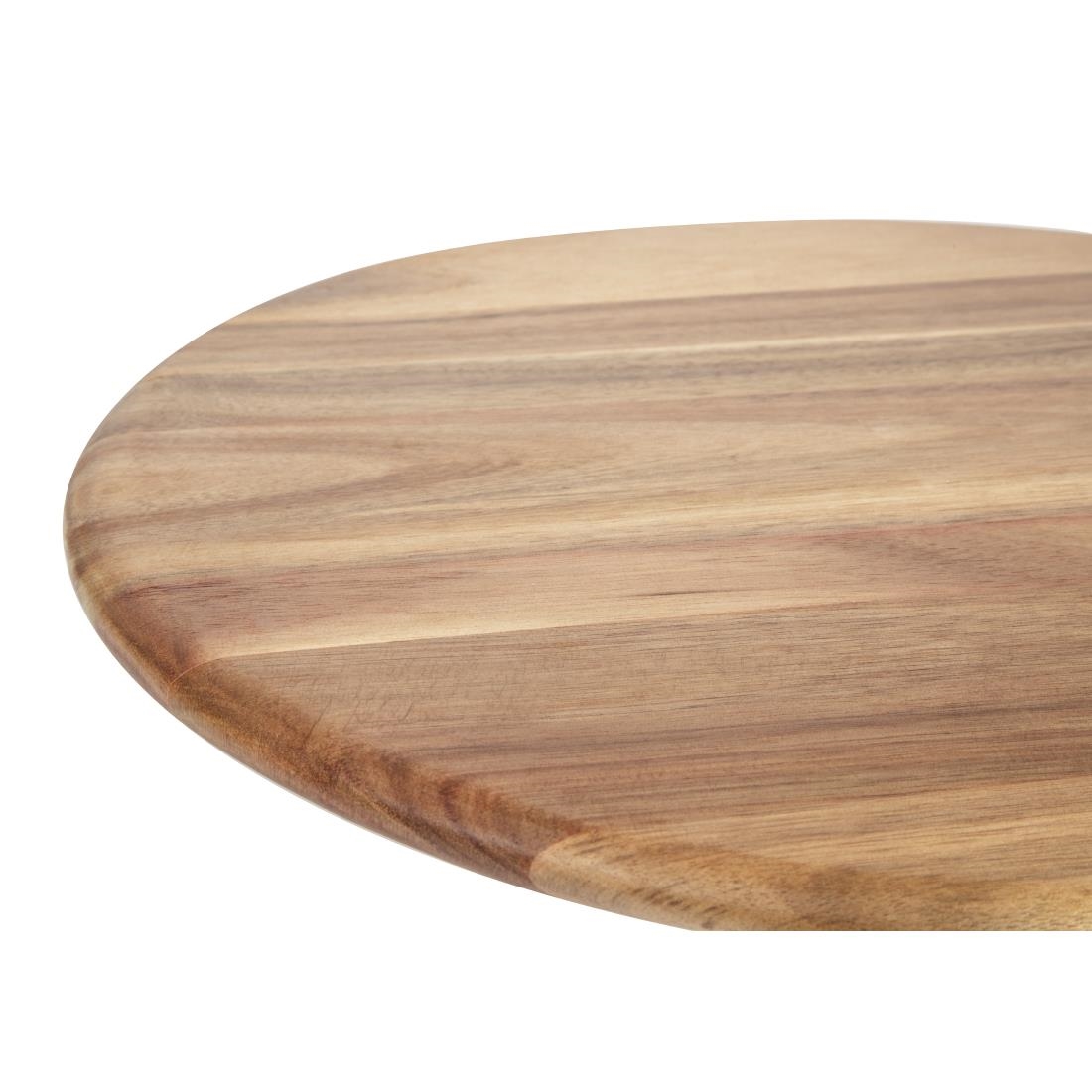 Olympia Acacia Handled Wooden Board Round 355mm