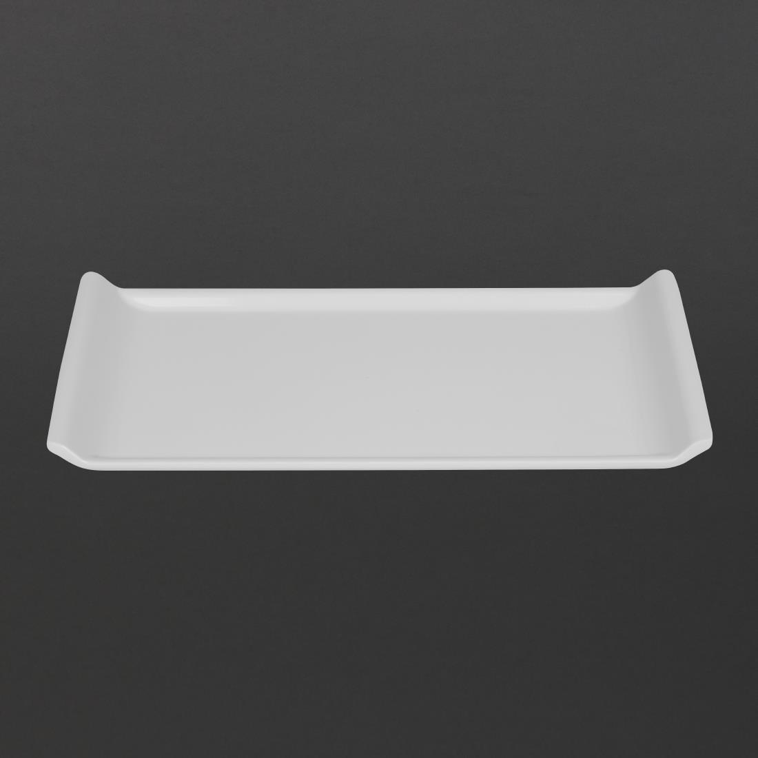 Kristallon Melamine Platter White 300 x 150mm