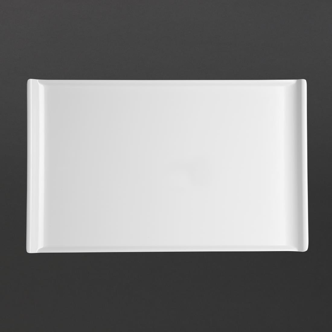 Kristallon Melamine Platter White 530 x 330mm