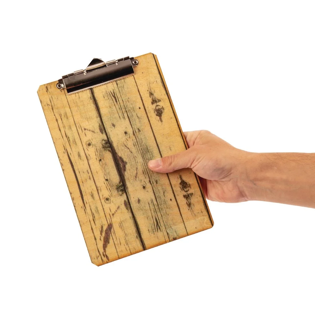 Olympia Wood Effect Menu Clipboard A4 - Image 4