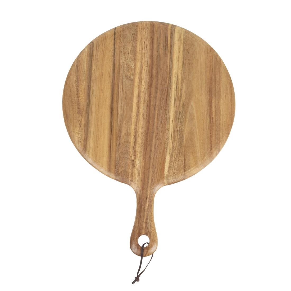 Olympia Acacia Handled Wooden Board Round 330mm