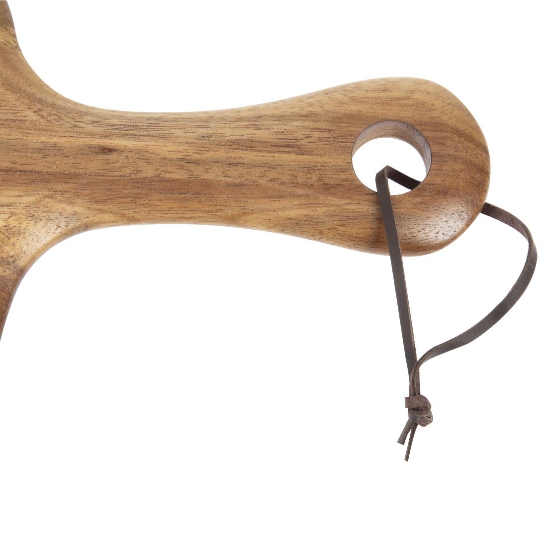 Olympia Acacia Handled Wooden Board Round 330mm