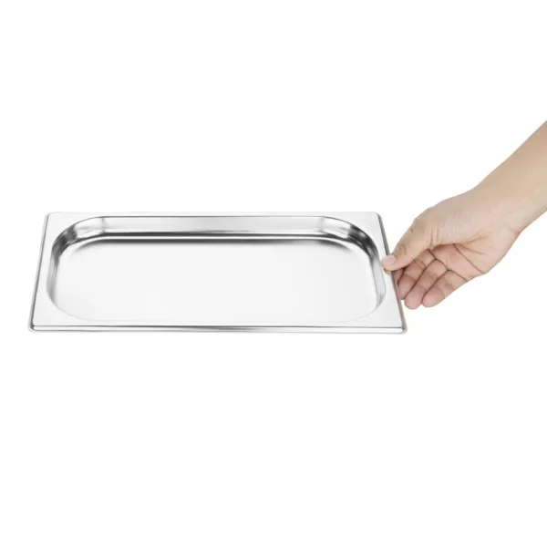 Vogue Stainless Steel GN 1/3 Pan 20mm