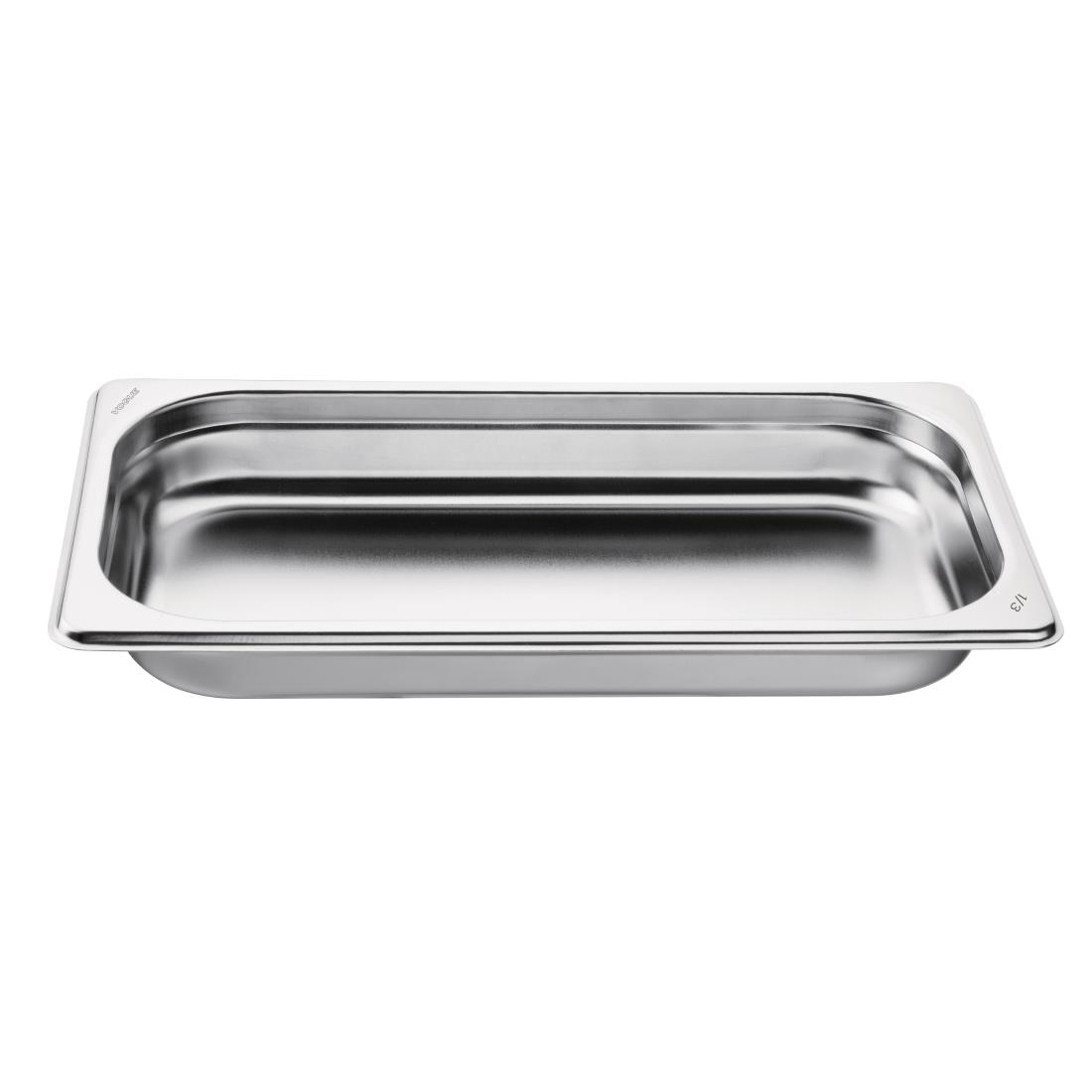 Vogue Stainless Steel GN 1/3 Pan 40mm